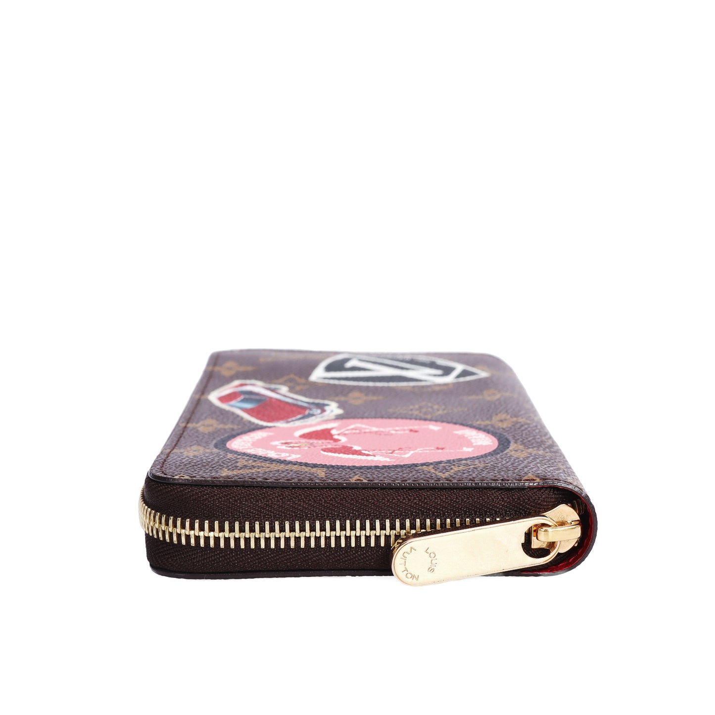 Pre-Owned Louis Vuitton World Tour Zippy Brown Monogram Coated Canvas Long Wallet 89914483