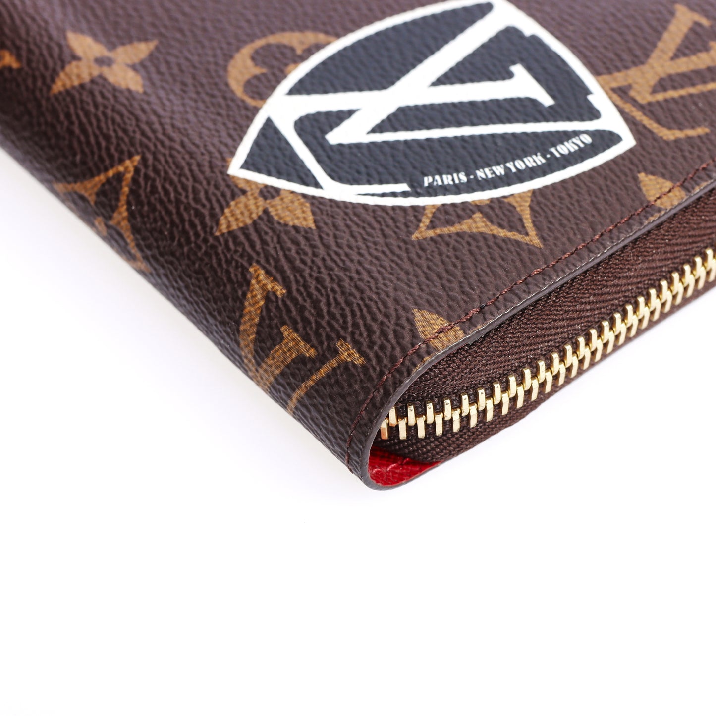 Pre-Owned Louis Vuitton World Tour Zippy Brown Monogram Coated Canvas Long Wallet 89914483