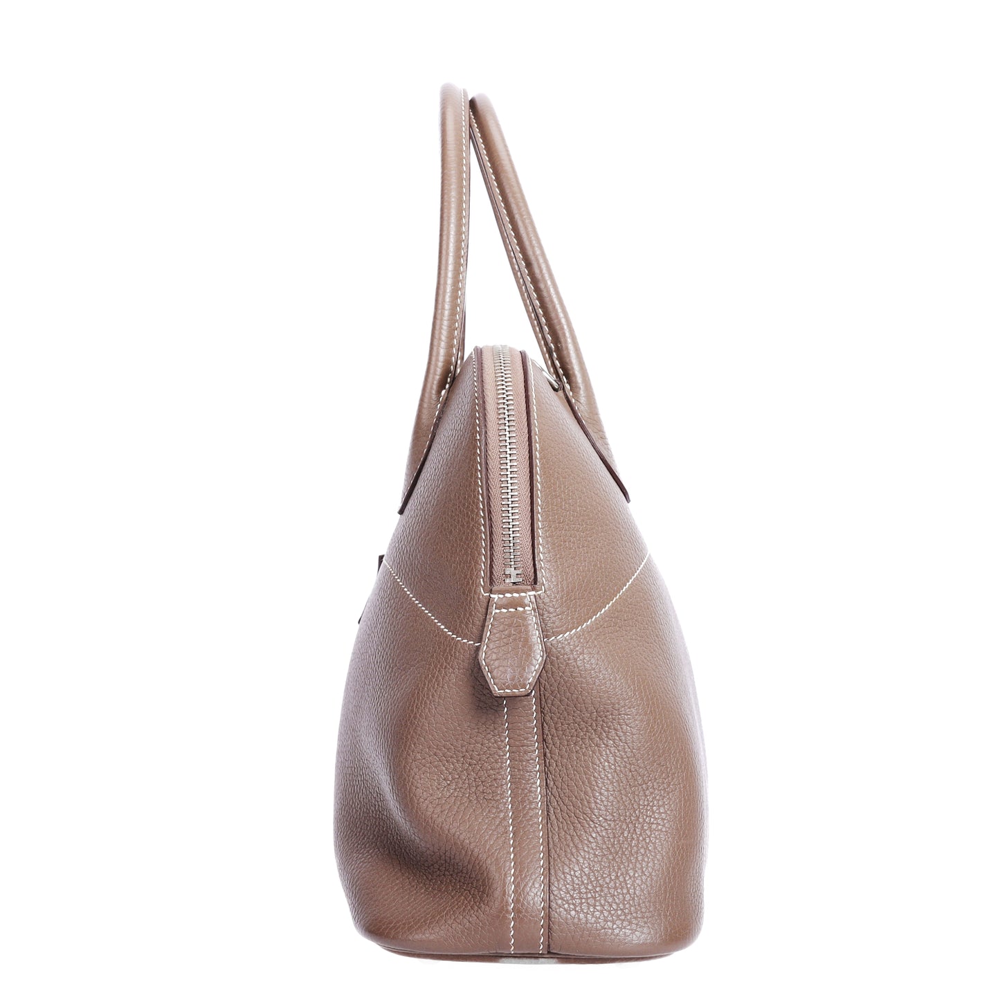 Pre-Owned Hermès Bolide 31 Etoupe Grey Veau Togo Top Handle Bag 92076479L