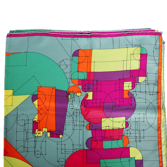 Pre-Owned Hermès Multicolor Silk Scarf 92125590L