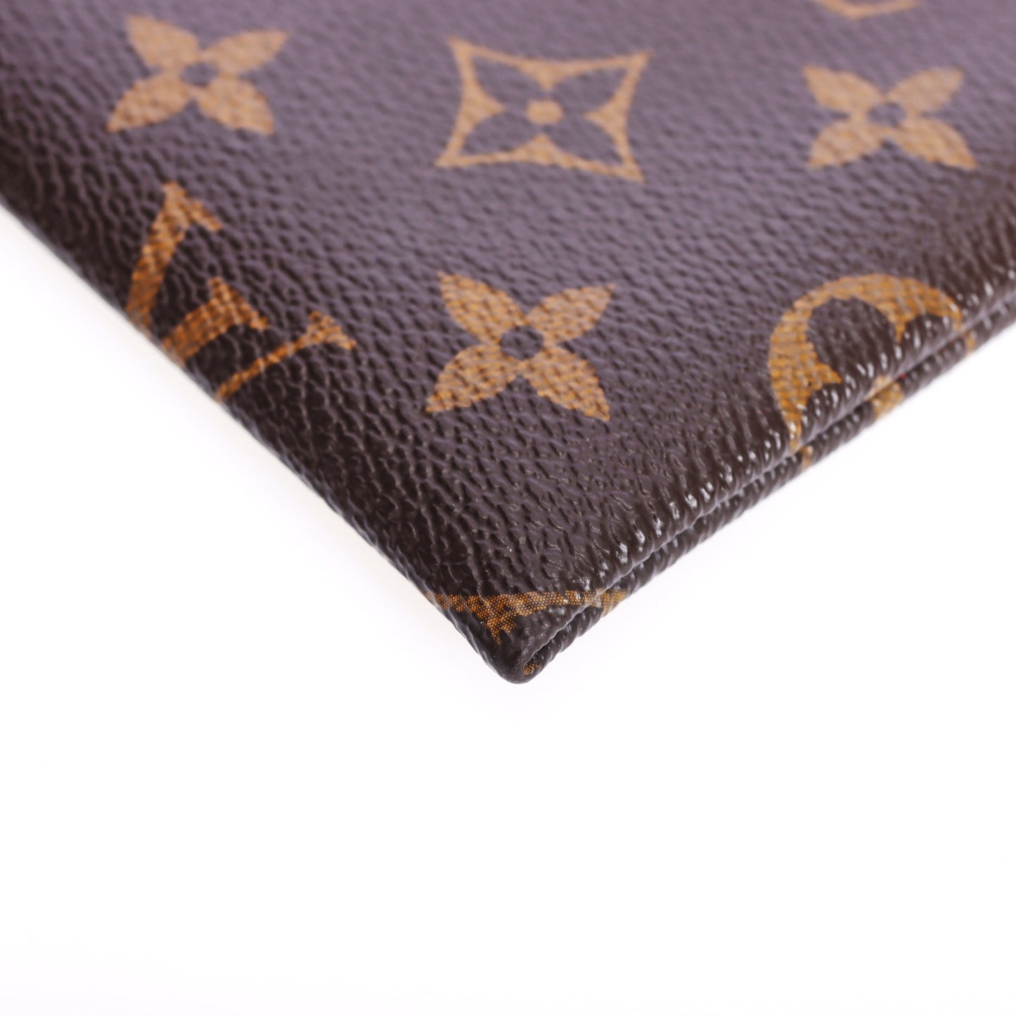 Pre-Owned Louis Vuitton Pochette  Brown Coated Canvas  Clutch 92248190