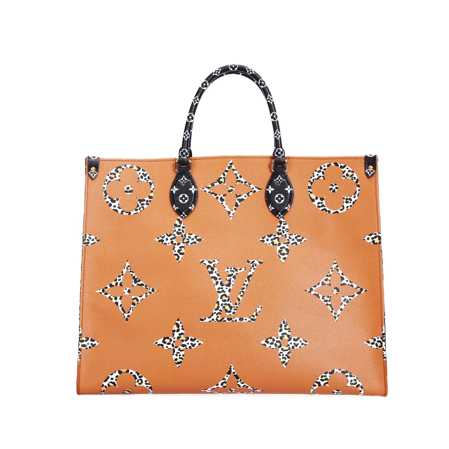 Pre-Owned Louis Vuitton Onthego GM Multicolor Coated Canvas Shoulder Bag 93832277