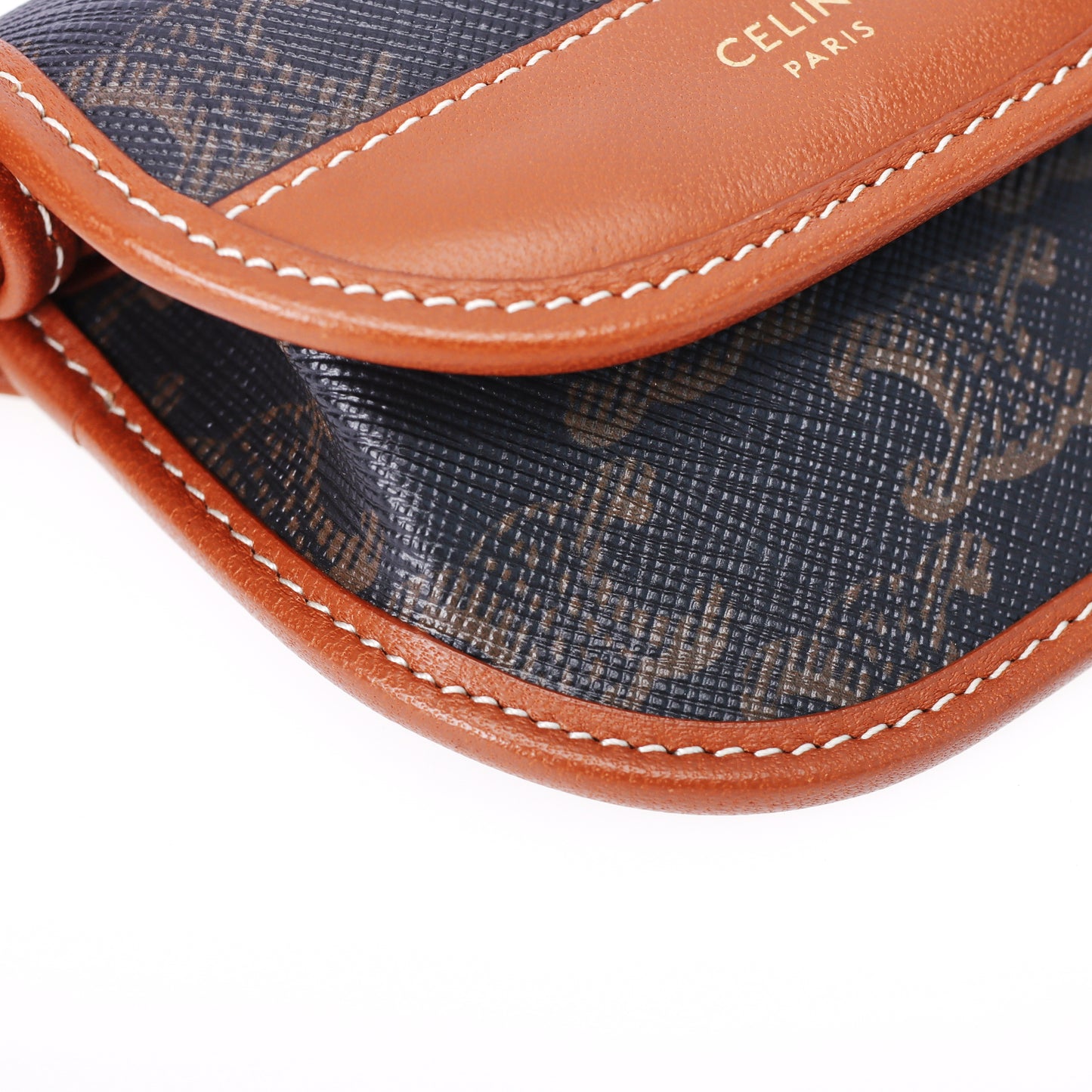 Pre-Owned Celine Brown Coated Canvas Top Handle Bag 94723136