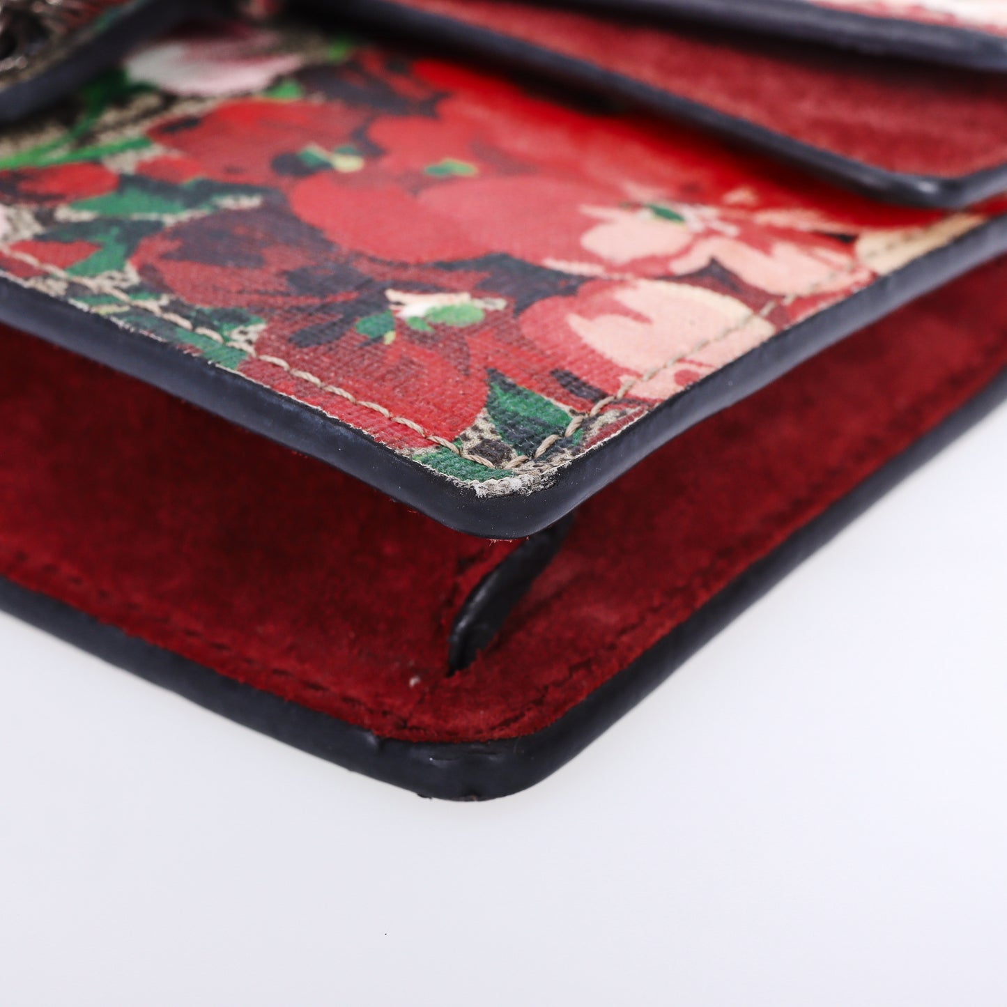 Pre-Owned Gucci Dionysus Begei Coated Canvas Wallet on Chain 96497999