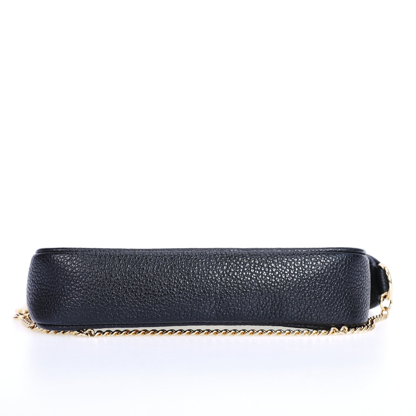 Pre-Owned Louis Vuitton Pochette Accessoires Black Calfskin Top Handle Bag 97630662