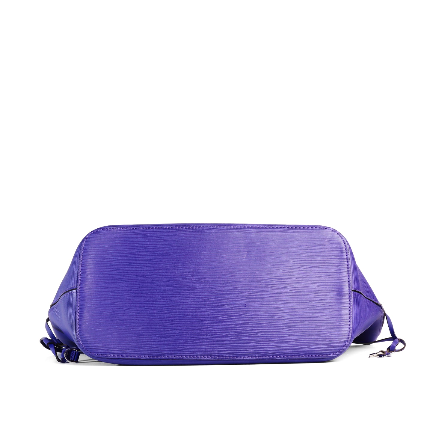 Pre-Owned Louis Vuitton Neverfull MM Purple Epi Calfskin Shoulder Bag 98691371