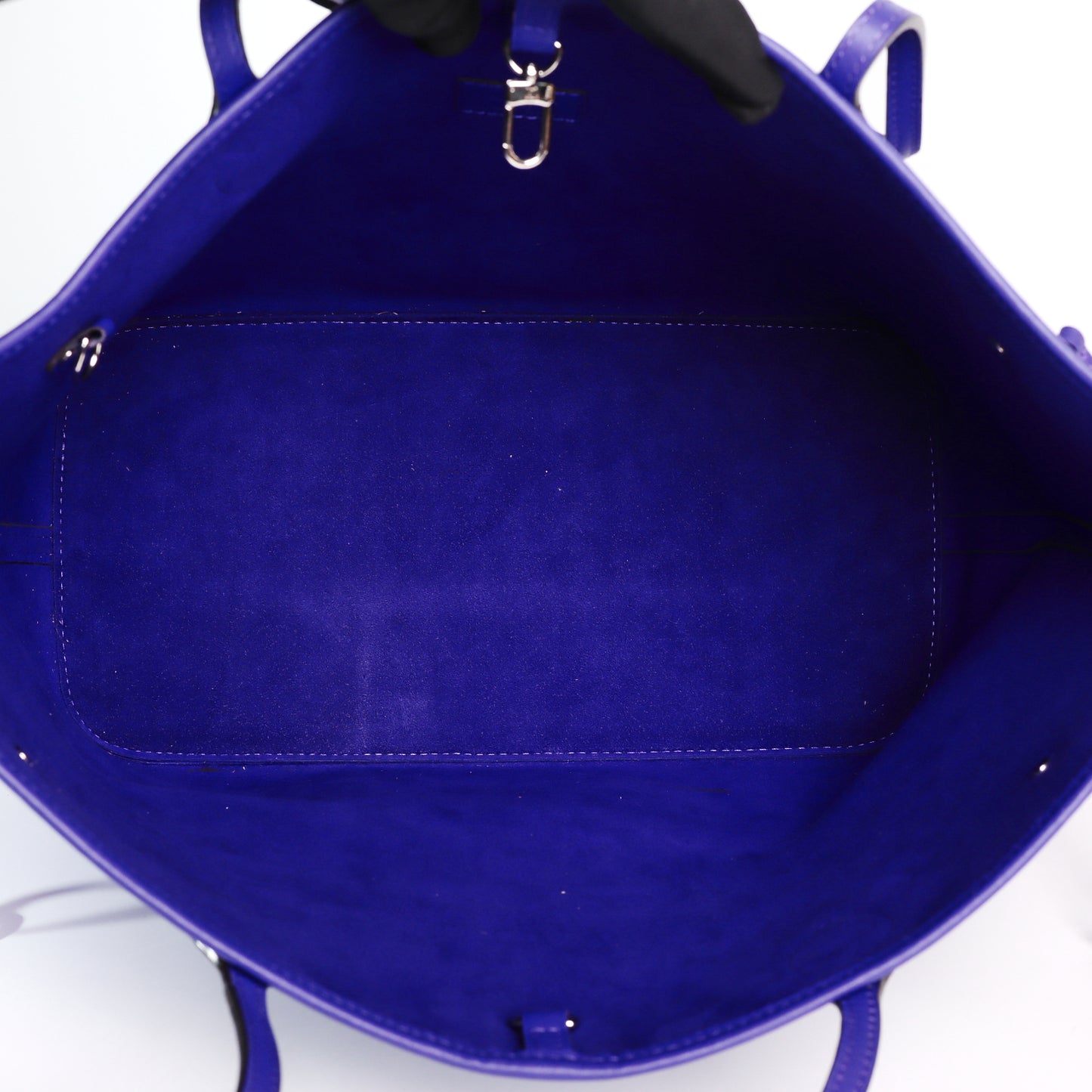 Pre-Owned Louis Vuitton Neverfull MM Purple Epi Calfskin Shoulder Bag 98691371