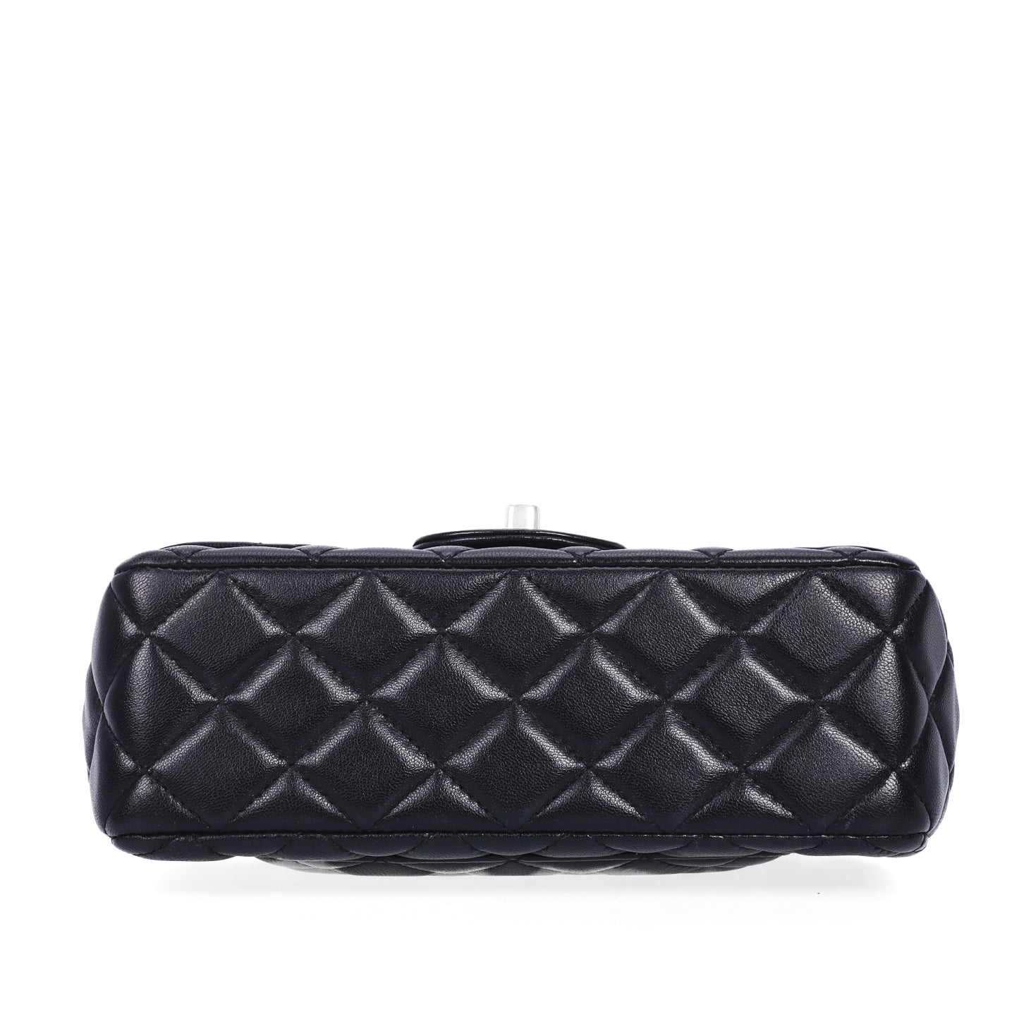 Pre-Owned Chanel Classic Flap 23K Black Lambskin  Crossbody Bag 99548439 L