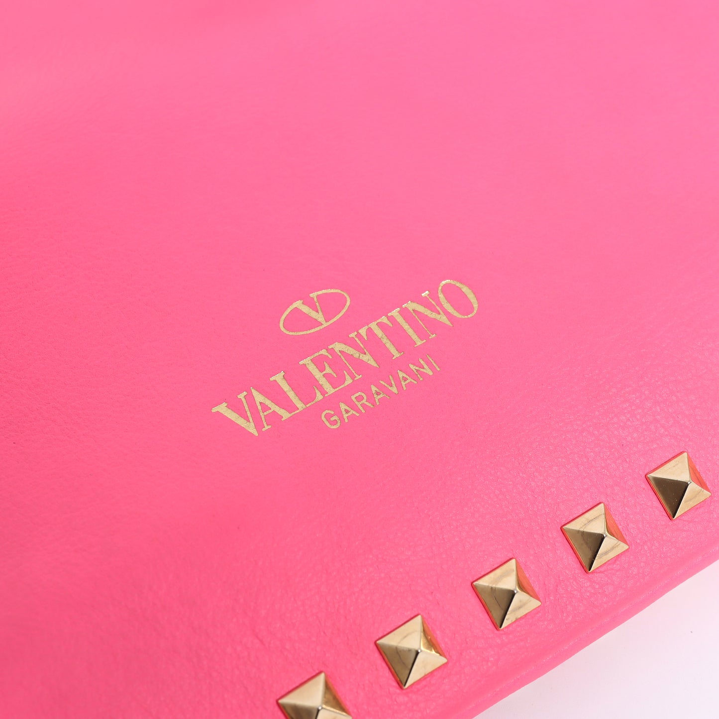 Pre-owned💞 Pink Studded Bag