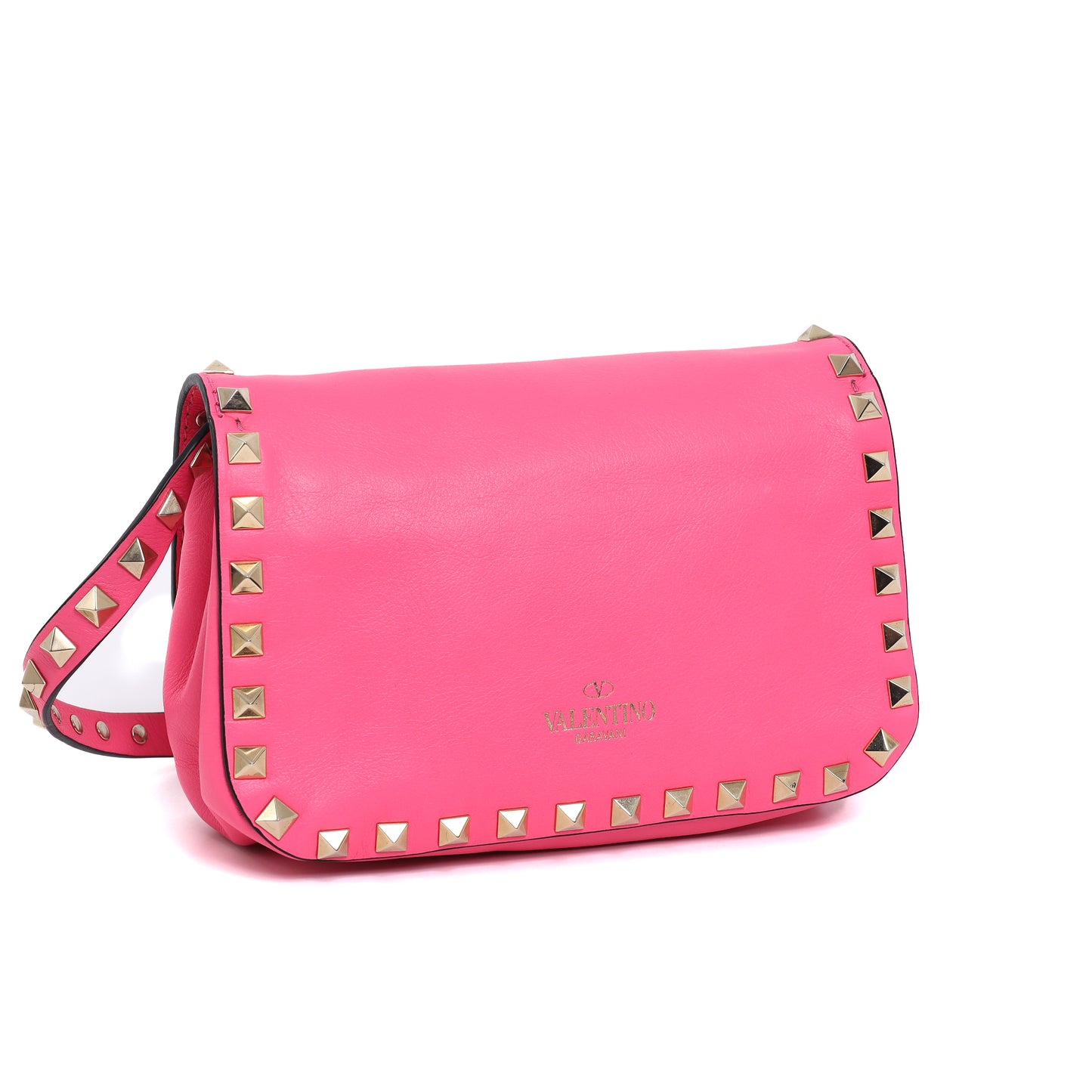 Pre-owned💞 Pink Studded Bag